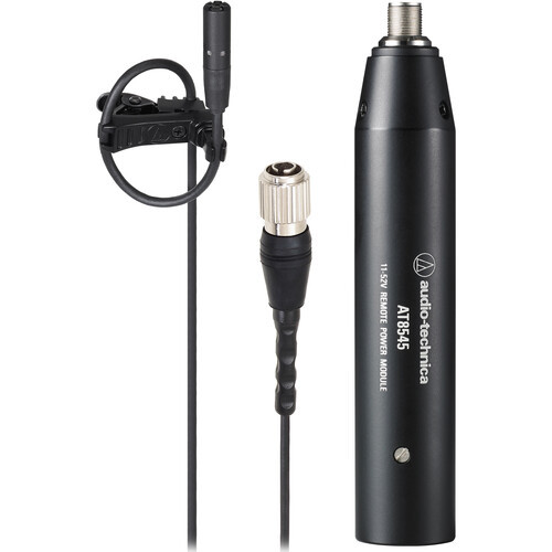 Audio-Technica BP898 Subminiature Cardioid Lavalier Microphone with Hirose cH-Style Connector & XLR/Power Module (Black) (BP898) Audio-Technica BP898 Subminiature Cardioid Lavalier Microphone with Hirose cH-Style Connector & XLR/Power Module (Black) (BP898)