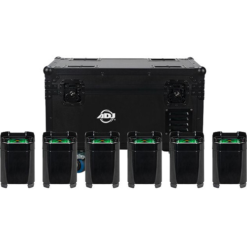 ADJ Mirage Q6 Pak Black with Charging Case (MIR652) ADJ Mirage Q6 Pak Black with Charging Case (MIR652)