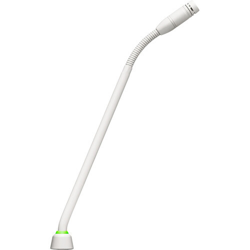 Shure MX410WLP/C-VBDL Gooseneck Mic with Cardioid Capsule, No Preamp, and 2-Color LED Ring on Bottom (White) (MX410WLP/C-VBDL) Shure MX410WLP/C-VBDL Gooseneck Mic with Cardioid Capsule, No Preamp, and 2-Color LED Ring on Bottom (White) (MX410WLP/C-VBDL)