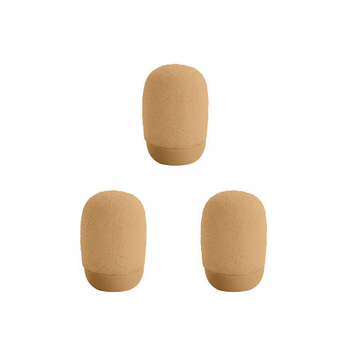 Shure RPMUL4SFWS/T - Snap Fit Windscreens for UL4 Lavalier (Tan / 3 Pack) (RPMUL4SFWS/T) Shure RPMUL4SFWS/T - Snap Fit Windscreens for UL4 Lavalier (Tan / 3 Pack) (RPMUL4SFWS/T)