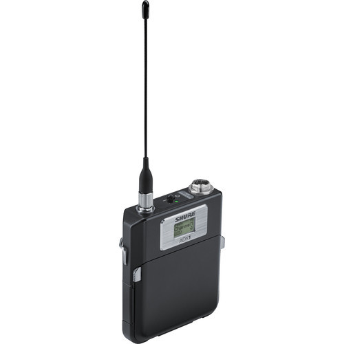 Shure ADX1 Digital Wireless Bodypack Transmitter with TA4M (G57: 470 to 608 MHz) (ADX1=-G57) Shure ADX1 Digital Wireless Bodypack Transmitter with TA4M (G57: 470 to 608 MHz) (ADX1=-G57)