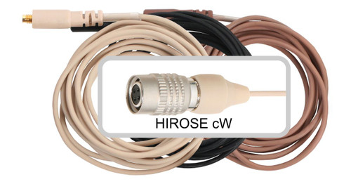 Galaxy Audio CBLAT* Wireless Headset Mic Cable for Audio-Technica Systems