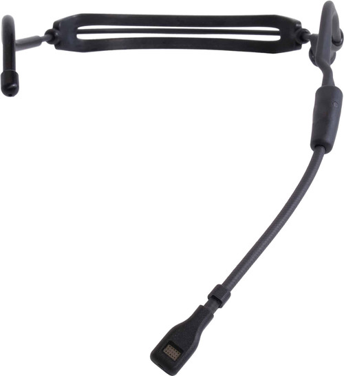 Galaxy Audio H2O7-BK-AT Heavy Duty Headworn Microphone With Detachable Cable Wired For Audio Technica 