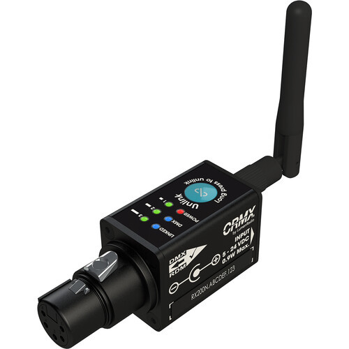 Exalux CNT.002.001- EXA CONNECT RX200N Wireless RDM/DMX Receiver (Basic Kit) (CNT.002.001- EXA)  Exalux CNT.002.001- EXA CONNECT RX200N Wireless RDM/DMX Receiver (Basic Kit) (CNT.002.001- EXA)