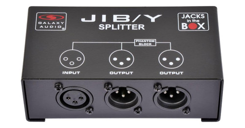 Galaxy Audio JIBY 3 Way XLR Splitter Galaxy Audio JIBY 3 Way XLR Splitter