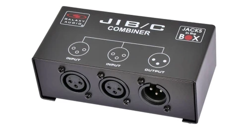 Galaxy Audio JIBC XLR And Microphone Combiner