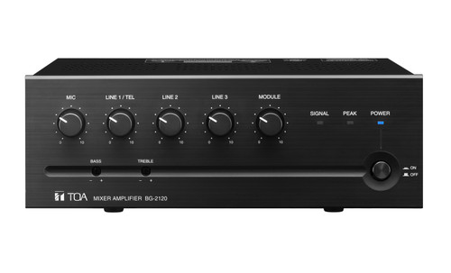 TOA BG-2120CU 120W 5 Input Mixer & Amplifier TOA BG-2120CU 120W 5 Input Mixer & Amplifier
