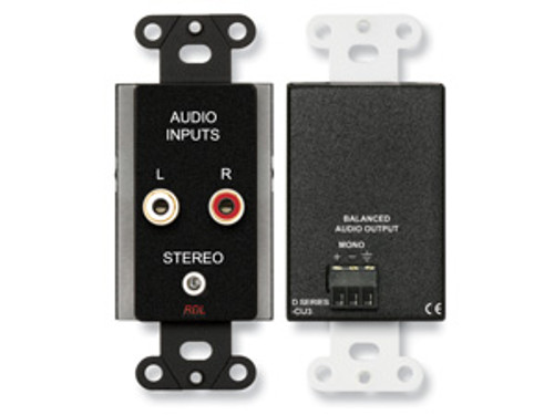 RDL D-CIJ3 Consumer Input Jacks - Mono (DCIJ3) RDL D-CIJ3 Consumer Input Jacks - Mono (DCIJ3)