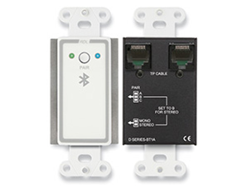 RDL D-BT1A Wall-Mounted Bluetooth® Audio Format-A Interface (DBT1A) RDL D-BT1A Wall-Mounted Bluetooth® Audio Format-A Interface (DBT1A)