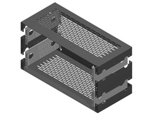 RDL RK-2UX 19" Utility Rack Chassis - 2 RU Extension (RK-2UX) RDL RK-2UX 19" Utility Rack Chassis - 2 RU Extension (RK-2UX)