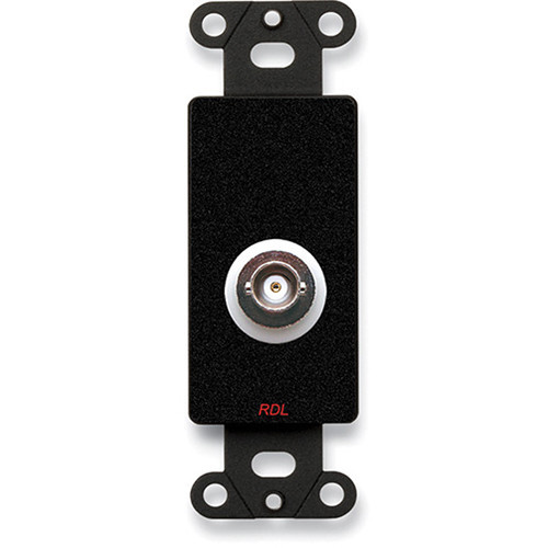 RDL D-BNC/D Double Insulated BNC Jack on Decora Wall Plate (DBNC/D )
