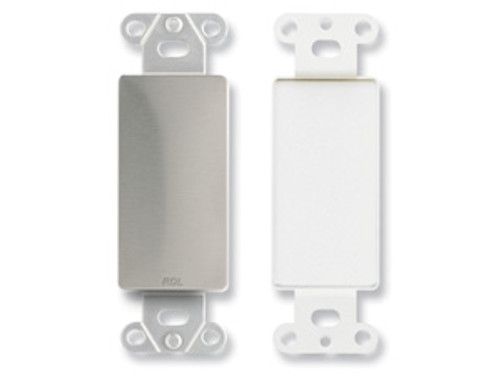 RDL DS-BLANK Blank D-Style Plate (Stainless Steel) (DS-BLANK) RDL DS-BLANK Blank D-Style Plate (Stainless Steel) (DS-BLANK)