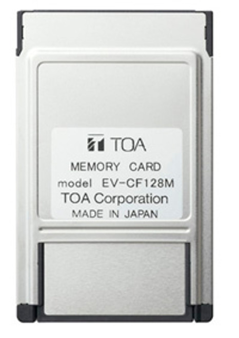 TOA EV-CF128M Commercial Grade 128 MB Memory Card