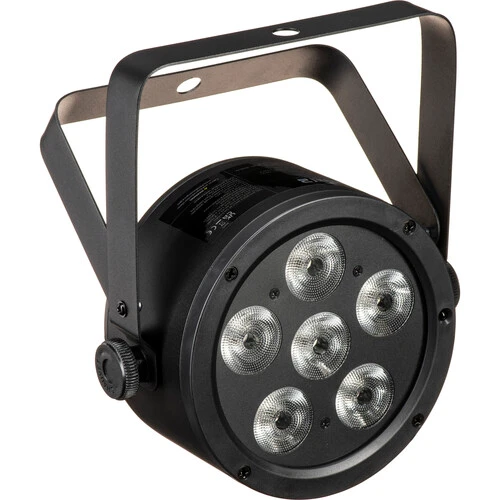 Chauvet DJ SLIMPARH6ILS SlimPAR H6 ILS Low Profile 6-in-1 LED PAR (RGBAW+UV) (SLIMPARH6ILS)