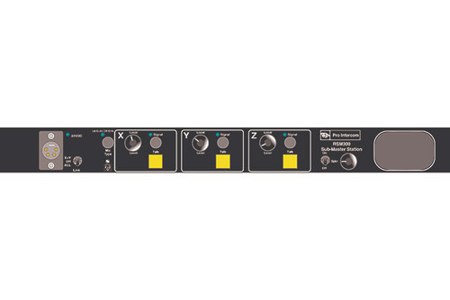 Pro Intercom RSM300 3-Circuit IFB Remote Sub Master (RSM300)