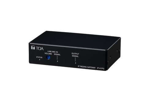 TOA IP-A1PG IP Paging Gateway TOA IP-A1PG IP Paging Gateway