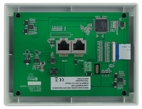 TOA M-800RCT-AM Remote Audio Control Panel With Touch Display