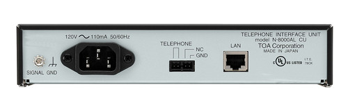 TOA N-8000AL IP Intercom Telephone Interface Unit 