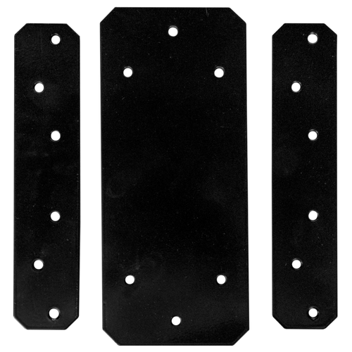 SoundTube AC-LA8-LINK-II-BK 3 Black AC-LA8-LINK-II Plates Plus 18 Zinc Bolts (AC-LA8-LINK-II-BK)