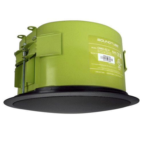 SoundTube CM62-EZ-II 6" 2-way In Ceiling Speaker (CM62-EZ-II-BK-) SoundTube CM62-EZ-II 6" 2-way In Ceiling Speaker (CM62-EZ-II-BK-)