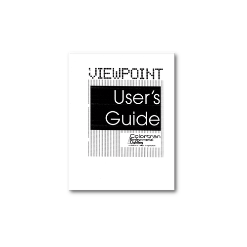 Leviton Colortran Viewpoint Manual Leviton Colortran Viewpoint Manual