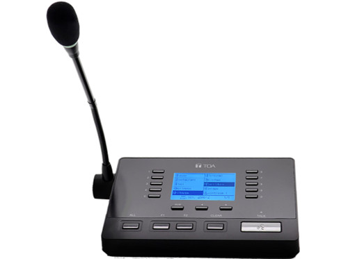 TOA RM-500 General Remote Microphone With LCD  TOA RM-500 General Remote Microphone With LCD