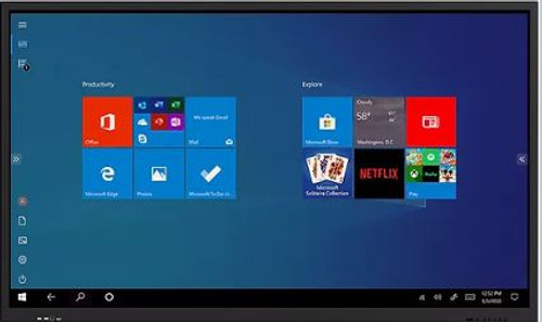 LiteTouch 98LTouchProE 98” LiteTouch 4K Anti-Glare Touch Screen With Built In Windows 11 Pro PC with Intel i5 10500t