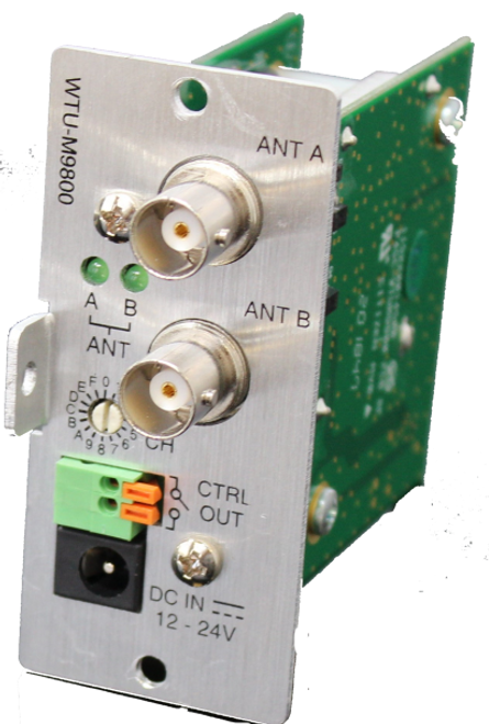 TOA WTU-4800-AM-M1D00 5000 Series Wireless Tuner Module Frequency Band M TOA WTU-4800-AM-M1D00 5000 Series Wireless Tuner Module Frequency Band M