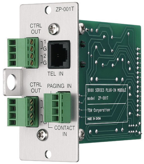 TOA ZP-001T Telephone Zone Paging Module TOA ZP-001T Telephone Zone Paging Module