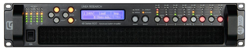 Linea Research LR-48M10 Dante Eight Channel Touring Amplifier 10,000 Watts RMS Linea Research LR-48M10 Dante Eight Channel Touring Amplifier 10,000 Watts RMS