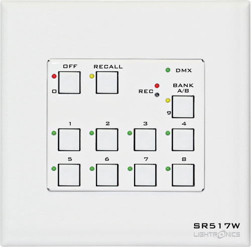 Lightronics SR517W Wall Mount Architectural Controller (SR517W)