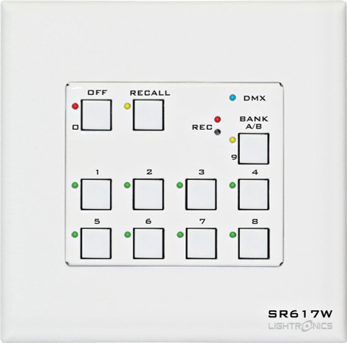 Lightronics SR617W Wallmount Architectural Controller (SR617W)