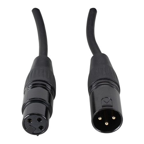 Accu-Cable XL3A 3-foot XLR Male to XLR Female Balanced Audio Cable (XL3A )
