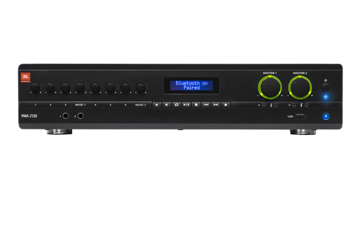 JBL NVMA2120-0-US Eight Input 120W Output Commercial Mixer-Amplifier JBL NVMA2120-0-US Eight Input 120W Output Commercial Mixer-Amplifier