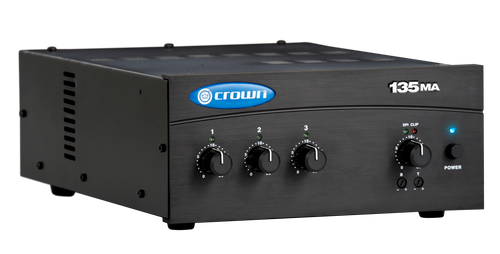 Crown 135MA Three Input 35W Mixer-Amplifier 