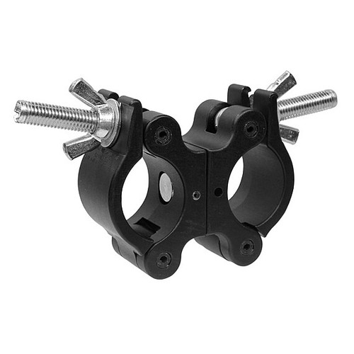 The Light Source MLSB-SW Mega-Swivel Coupler With Steel Wingnut Hardware Black Finish The Light Source MLSB-SW Mega-Swivel Coupler With Steel Wingnut Hardware Black Finish