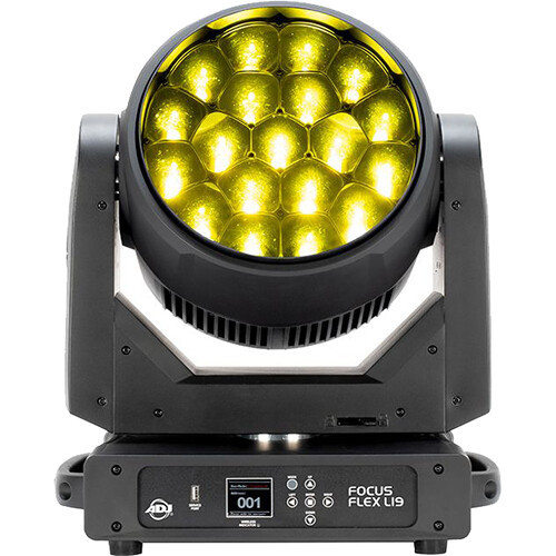 ADJ Focus Flex L19 RGBL LED Moving Head with Pixel Effects (Focus Flex L19)