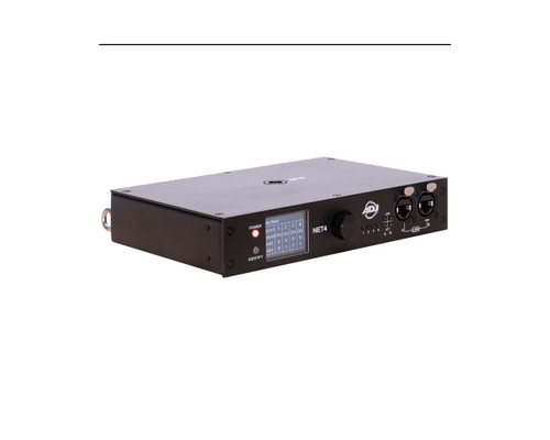 ADJ NET 4 - 4 port DMX over Ethernet Node with Wired Digital Communication Network (NET 4) ADJ NET 4 - 4 port DMX over Ethernet Node with Wired Digital Communication Network (NET 4)