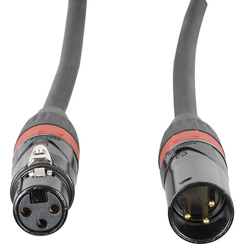 Accu-Cable XLPRO-25 XLR3M to XLR3F Audio Cable (25') (XLPRO-25)