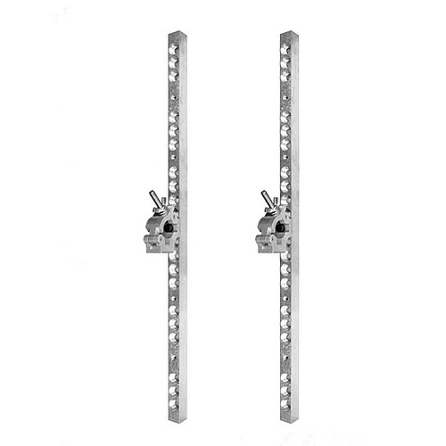 The Light Source UPM3/8QC1.5 Universal Plasma Mount With QC1.5 Couplers Silver Finish The Light Source UPM3/8QC1.5 Universal Plasma Mount With QC1.5 Couplers Silver Finish