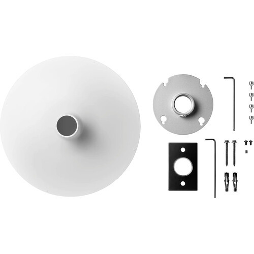 Shure A900W-R-PM Pole-Mount Kit for MXA920-R Microphone and 1.5" NPT Pole (White) (A900W-R-PM) Shure A900W-R-PM Pole-Mount Kit for MXA920-R Microphone and 1.5" NPT Pole (White) (A900W-R-PM)