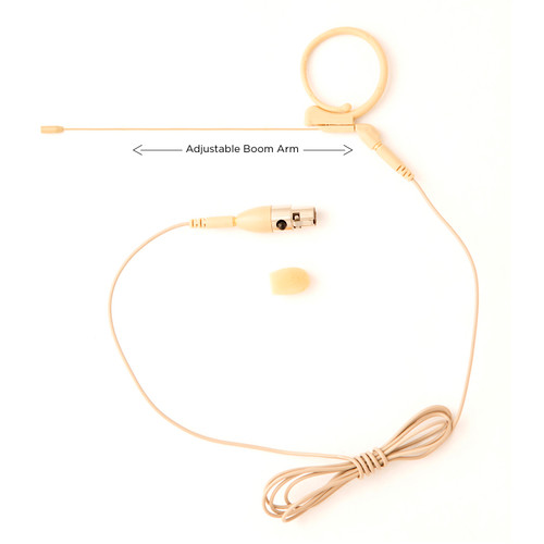 Audix HT7BG4P Omnidirectional Headset Mic With TA4F Connector Beige
