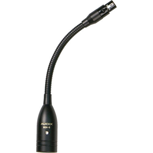 Audix MGN6 6" XLRM To Mini-XLRF Gooseneck For Micros Series Mics
