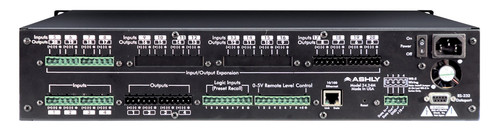 Ashly ne24.24mt (4x8) Logic Protea DSP Audio Matrix Processor 4-In x 8-Out With Logic Card