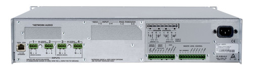 Ashly ne4250.70bd Network Power Amplifier 4 x 250W @ 70V With Dante & OPDAC4 Option Cards