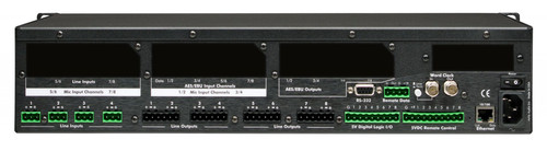 Ashly ne4800ad Network Enabled Protea DSP Audio System Processor 4-In x 8-Out With 4-Channel AES3 Inputs & Dante Network Card