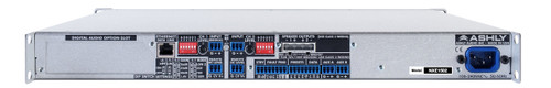 Ashly nXe1502bc Network Multi-Mode Amplifier 2 x 150 Watts With CobraNet & OPDAC4 Option Cards