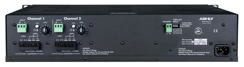 Ashly TRA-2150 Convection-Cool Power Amplifier 2 x 150W