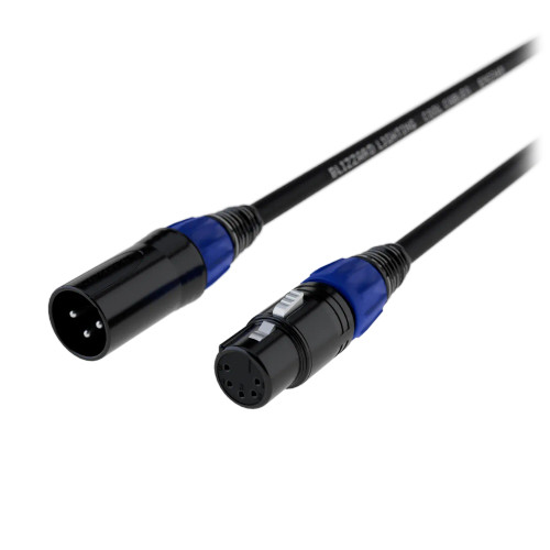 Blizzard 3-Pin Male to 5-Pin Female DMX Adapter (123810 Blizzard 3-Pin Male to 5-Pin Female DMX Adapter (123810