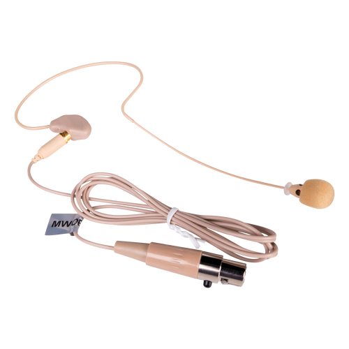 Atlas Sound MWOEM Over Ear Microphone for Use with MWBPT Belt Pack Transmitter (MWOEM) Atlas Sound MWOEM Over Ear Microphone for Use with MWBPT Belt Pack Transmitter (MWOEM)